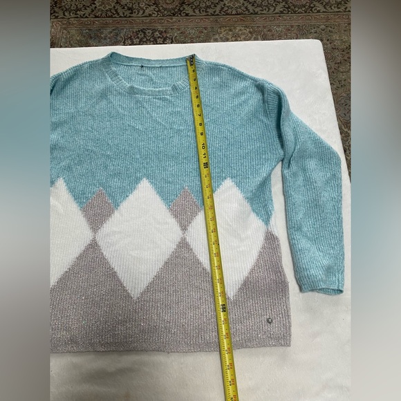 Olsen Germany multicolour sweater Size XL - Picture 6 of 7